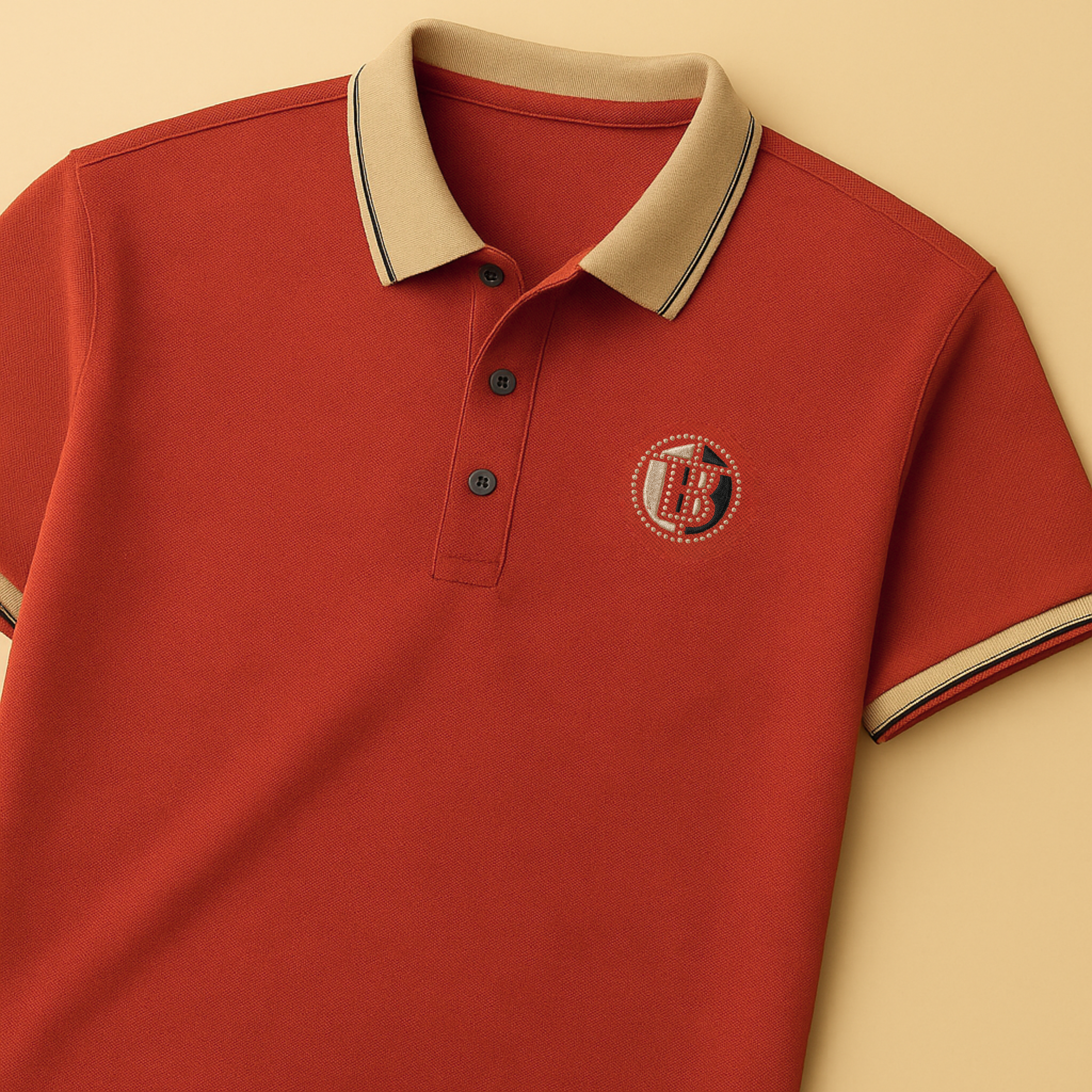 Men's Polos T-shirt Straight Lapel Short Sleeve Business Fashion Daily Wear