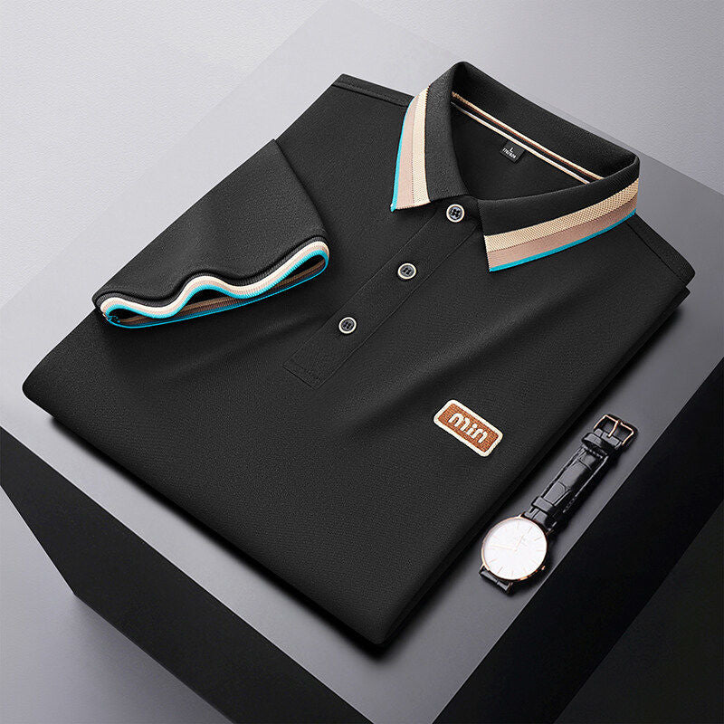 Signature Series Polo with Icon Crest Embroidery