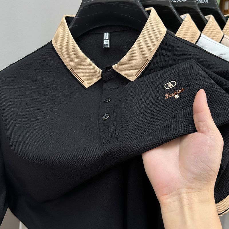 Modern Classic Polo T Shirt with Refined Collar Aesthetic