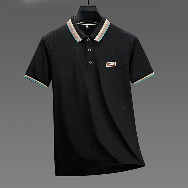Signature Series Polo with Icon Crest Embroidery