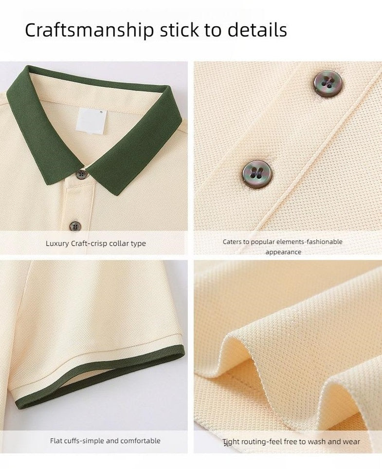 Premium Men's Polo T Shirt Short Sleeve