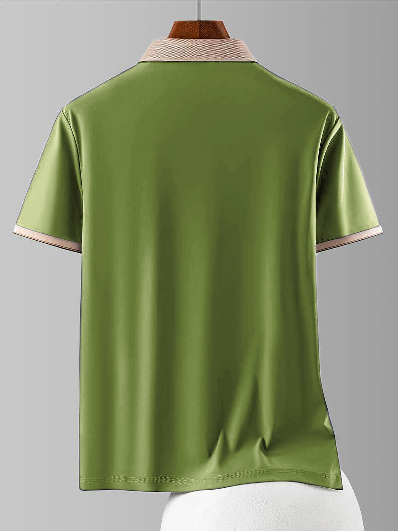 Plus Size Premium Polo with Embroidered Logo