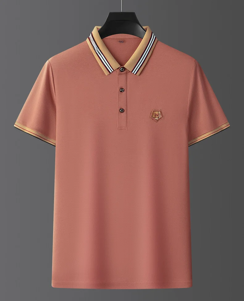 Luxury Imported Embroidered Men's Polo T shirt