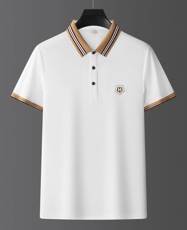 Luxury Imported Embroidered Men's Polo T shirt