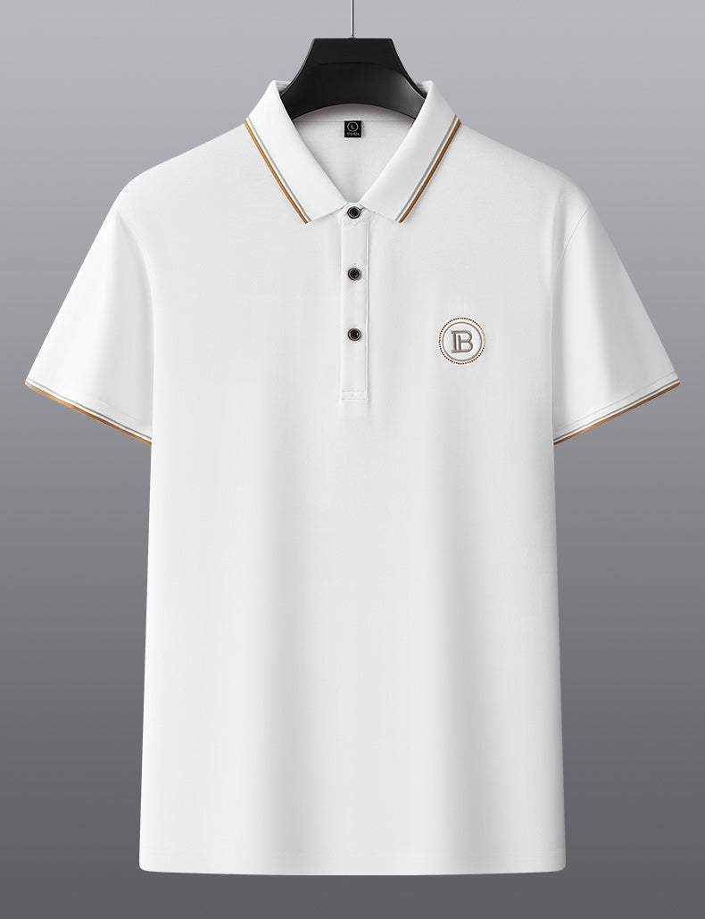Trendy Polo Tshirt with Eye-Catching Embroidery Work
