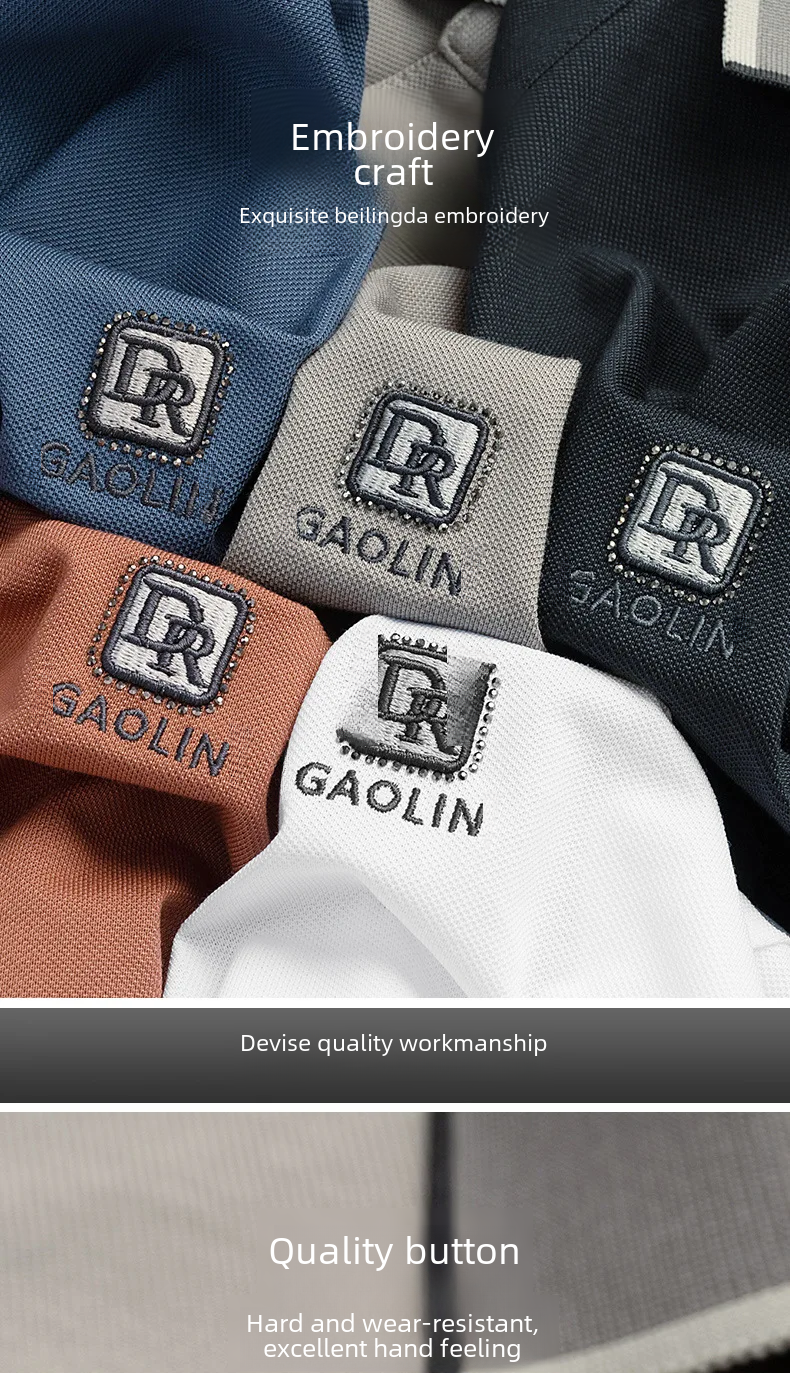 Imported Embroidered Perfection – The Ultimate Men's Polo T shirt